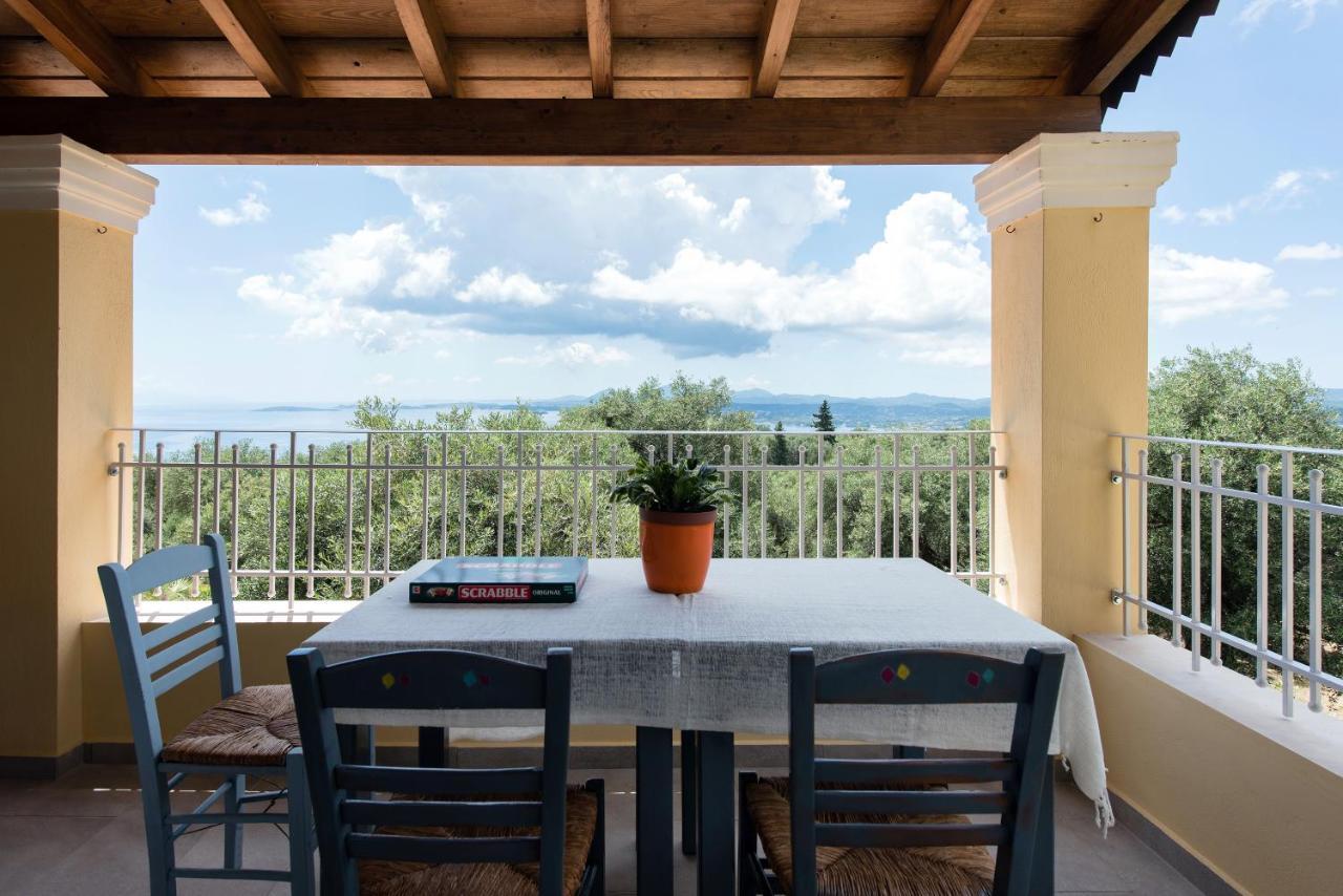 Terra Rossa By Konnect, Views To Ionian Sea Villa Spartylas Eksteriør bilde