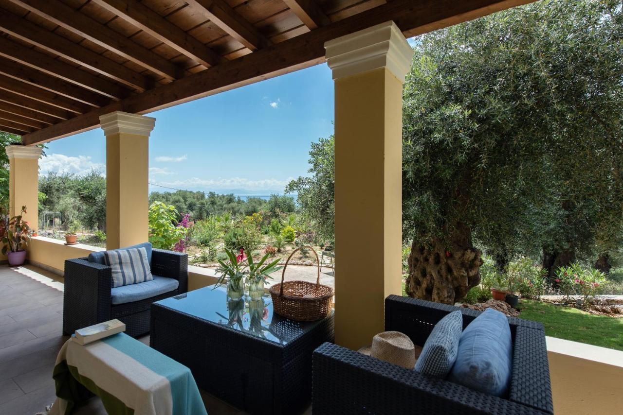 Terra Rossa By Konnect, Views To Ionian Sea Villa Spartylas Eksteriør bilde